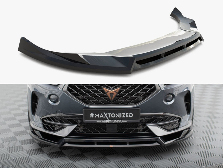Maxton Design Front Splitter V.4 Cupra Formentor Mk1 - CU-FO-1-FD4G+FD4RG - Image 1