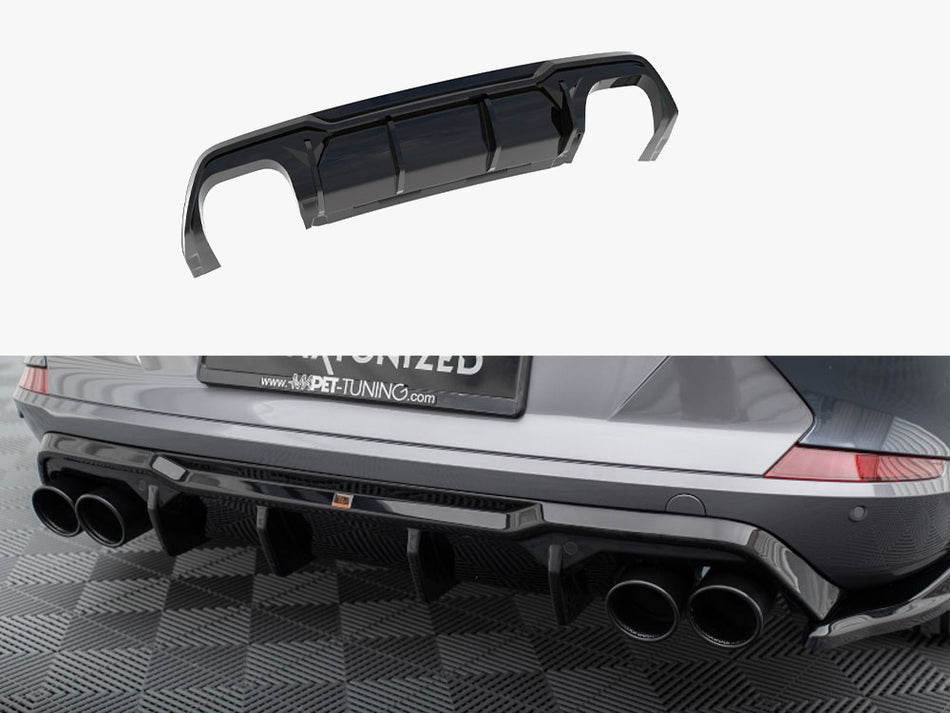 Maxton Design Rear Valance V.3 Cupra Formentor VZ Mk1 / Mk1 Facelift - CU-FO-1-RS3G+RS3RG - Image 1
