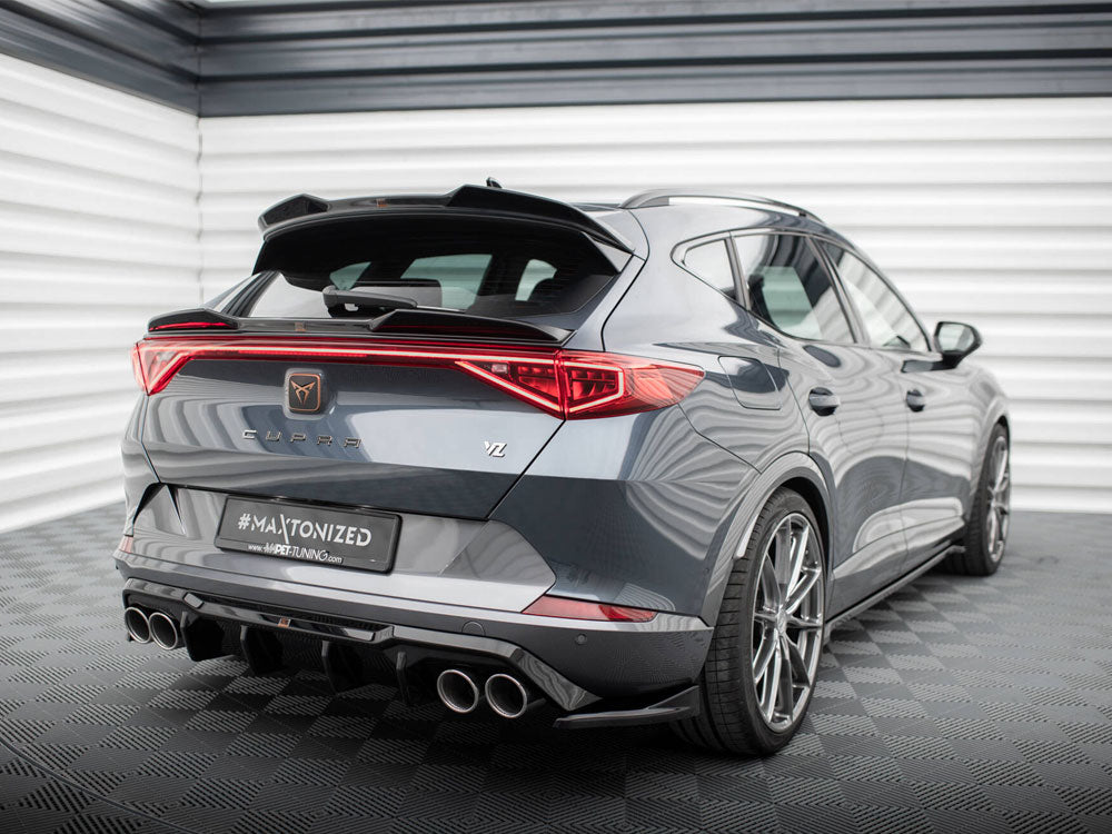 Maxton Design Rear Valance V.3 + Exhaust Ends Imitation Cupra Formentor Mk1 - CU-FO-1-RS3+RS3R+ - Image 2