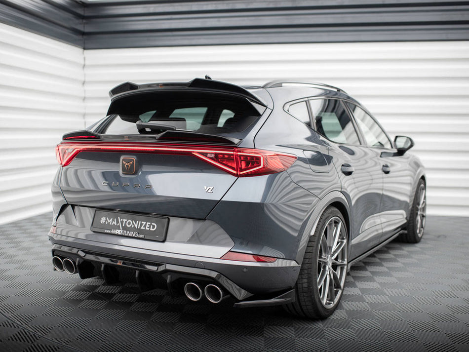 Maxton Design Rear Valance V.3 + Exhaust Ends Imitation Cupra Formentor Mk1 - CU-FO-1-RS3+RS3R+ - Image 2