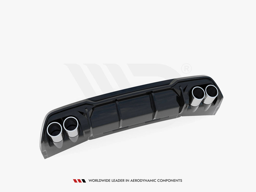 Maxton Design Rear Valance V.3 + Exhaust Ends Imitation Cupra Formentor Mk1 - CU-FO-1-RS3+RS3R+ - Image 9