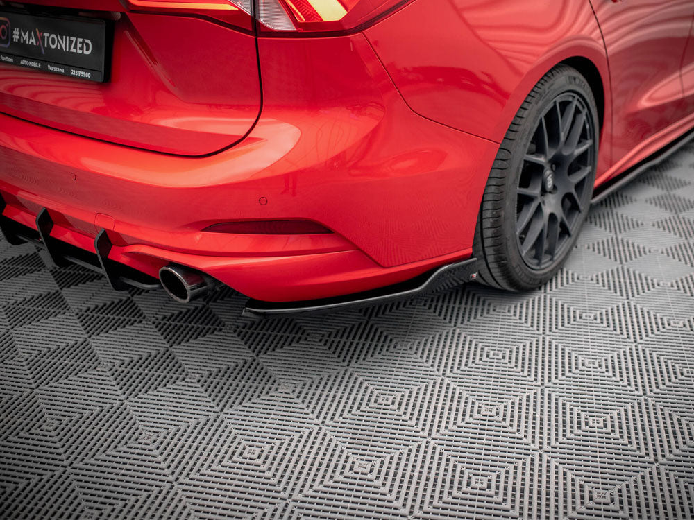 Rear Side Splitters V.6 Ford Focus ST Estate Mk4