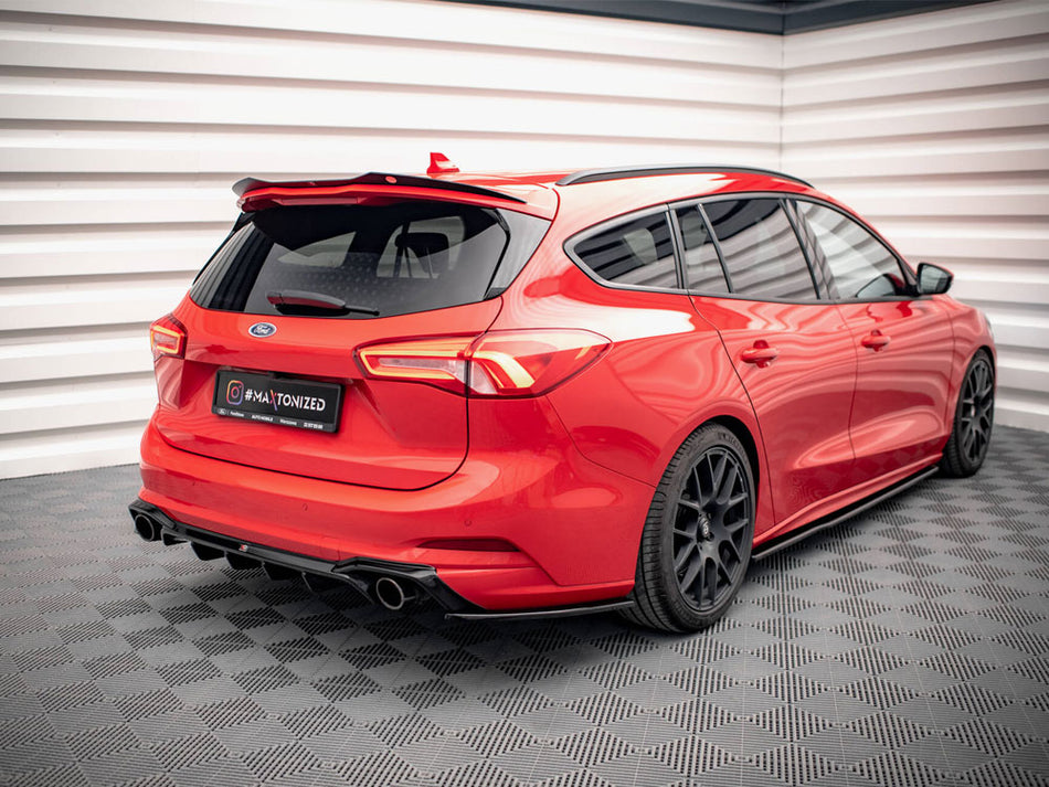 Maxton Design Rear Side Splitters V.7 Ford Focus ST Estate Mk4 - FO-FO-4-STLINE-ES-RSD7G - Image 2