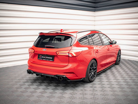 Rear Side Splitters V.8 Ford Focus ST Estate Mk4