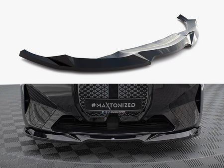 Maxton Design Front Splitter V.2 BMW iX M-Pack i20 - BM-IX-1-MPACK-FD2G - Image 1