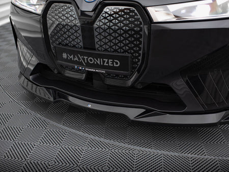 Maxton Design Front Splitter V.2 BMW iX M-Pack i20 - BM-IX-1-MPACK-FD2G - Image 4