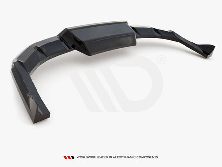 Maxton Design Central Rear Splitter (Vertical Bars) BMW iX M-Pack i20 - BM-IX-1-MPACK-RD1G+RD2G - Image 6