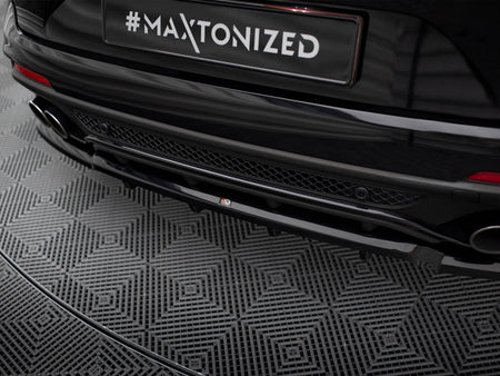 Rear Splitter (Vertical Bars) Alfa Romeo Stelvio Quadrifoglio Mk1