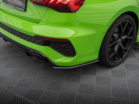 Maxton Design Carbon Fiber Rear Side Splitters Audi RS3 Sedan 8Y - CF-AU-RS3-8Y-RSD1-245-P - Image 3