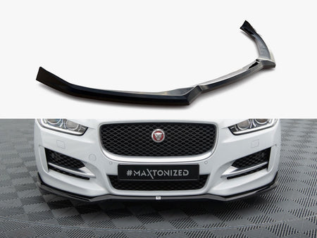 Maxton Design Front Splitter V.1 Jaguar XE R-Sport X760 - JA-XE-1-RSPORT-FD1G - Image 1
