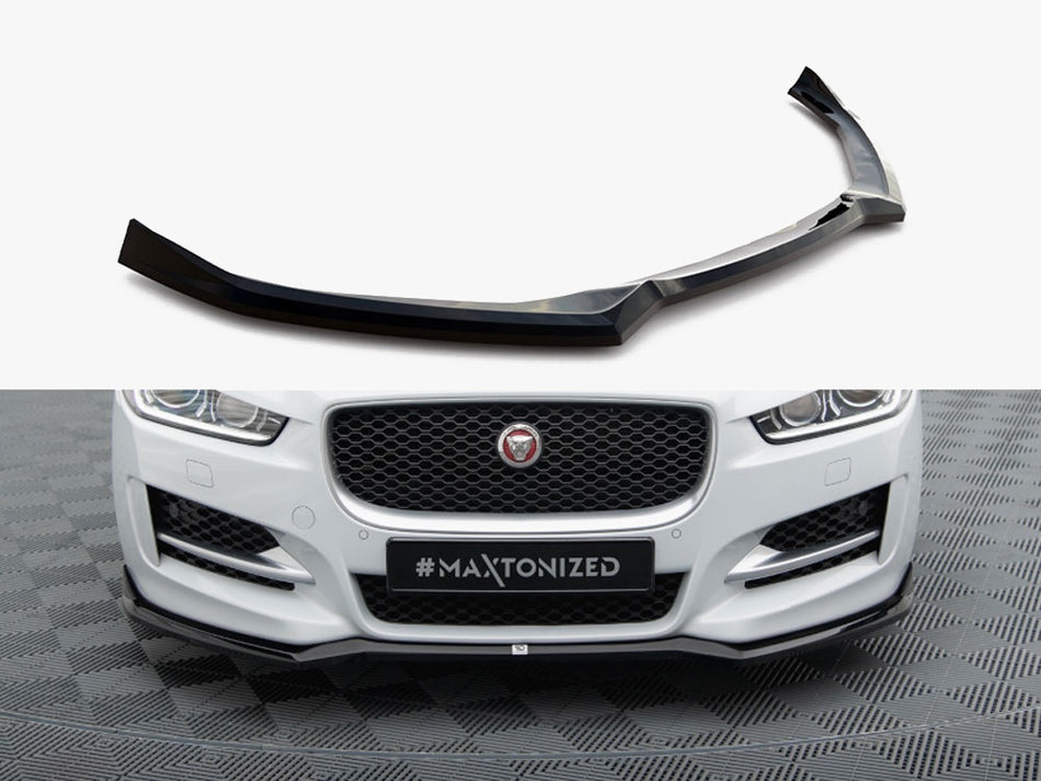 Maxton Design Front Splitter V.1 Jaguar XE R-Sport X760 - JA-XE-1-RSPORT-FD1G - Image 1
