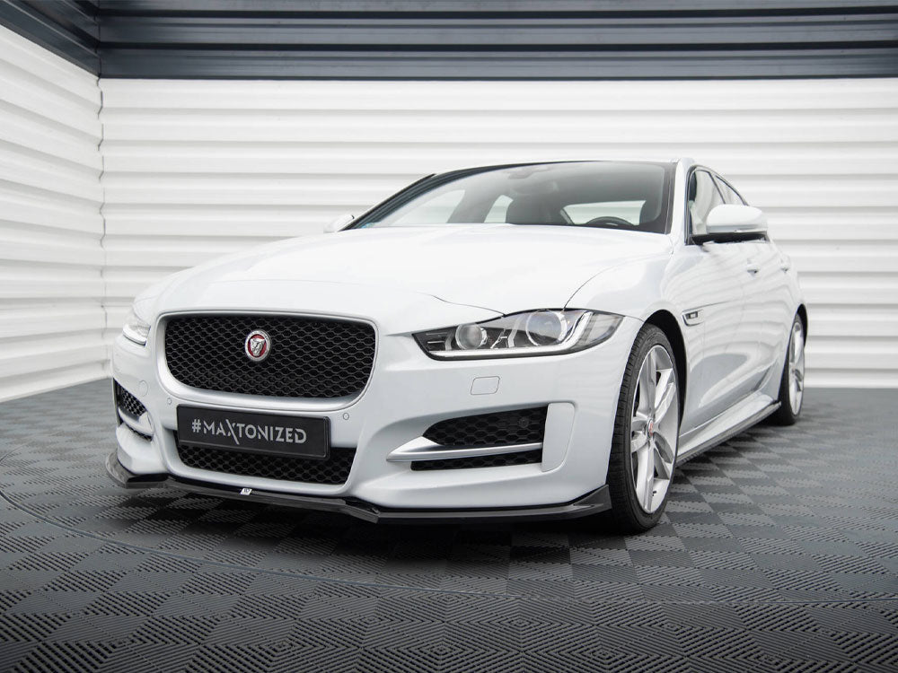 Maxton Design Front Splitter V.1 Jaguar XE R-Sport X760 - JA-XE-1-RSPORT-FD1G - Image 2