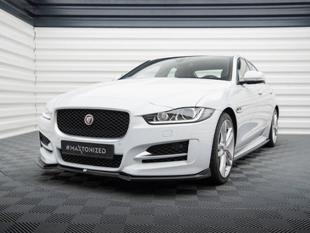 Maxton Design Front Splitter V.1 Jaguar XE R-Sport X760 - JA-XE-1-RSPORT-FD1G - Image 2
