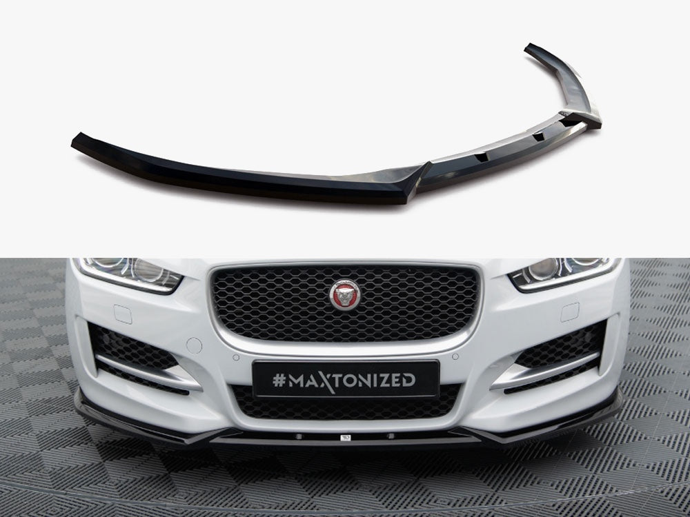 Maxton Design Front Splitter V.2 Jaguar XE R-Sport X760 - JA-XE-1-RSPORT-FD2G - Image 1