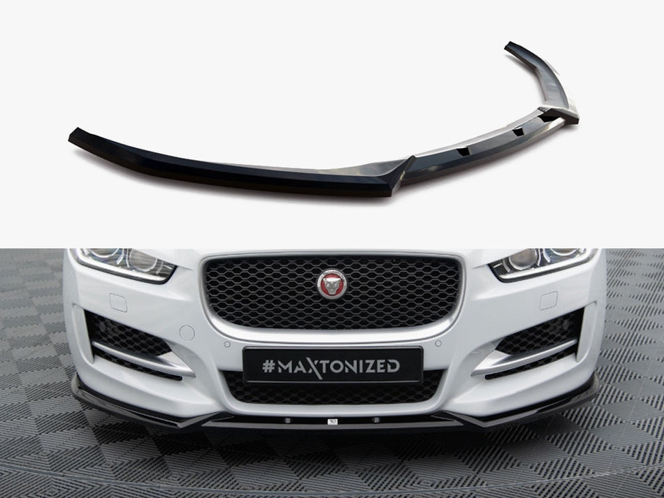 Maxton Design Front Splitter V.2 Jaguar XE R-Sport X760 - JA-XE-1-RSPORT-FD2G - Image 1