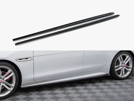 Maxton Design Side Skirts Diffusers Jaguar XE R-Sport X760 - JA-XE-1-RSPORT-SD1G - Image 1