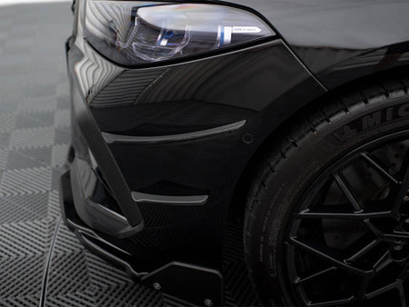 Maxton Design Front Bumper Wings (Canards) BMW M8 Gran Coupe F93 / Coupe F92 - BM-M8-G16-CAN1 - Image 4