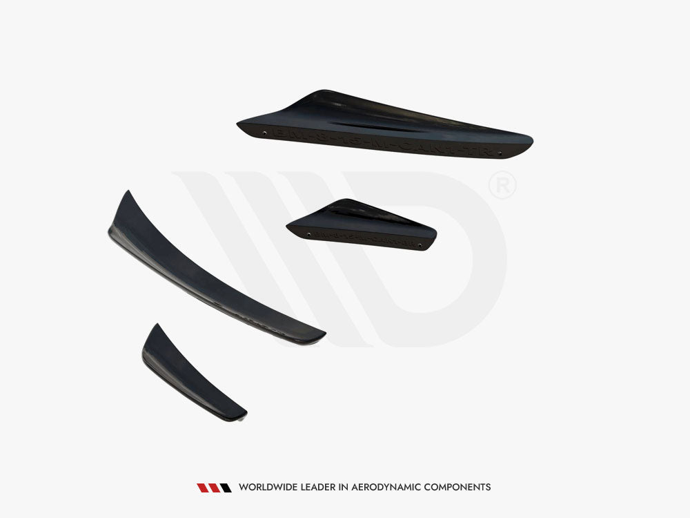 Maxton Design Front Bumper Wings (Canards) BMW M8 Gran Coupe F93 / Coupe F92 - BM-M8-G16-CAN1 - Image 5