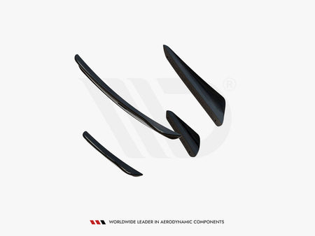 Maxton Design Front Bumper Wings (Canards) BMW M8 Gran Coupe F93 / Coupe F92 - BM-M8-G16-CAN1 - Image 6