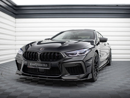 Maxton Design Front Splitter V.1 + Flaps BMW M8 Gran Coupe F93 / Coupe F92 - BM-M8-G16-FD1G+FSF - Image 2