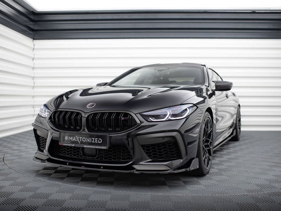 Maxton Design Front Splitter V.1 + Flaps BMW M8 Gran Coupe F93 / Coupe F92 - BM-M8-G16-FD1G+FSF - Image 2