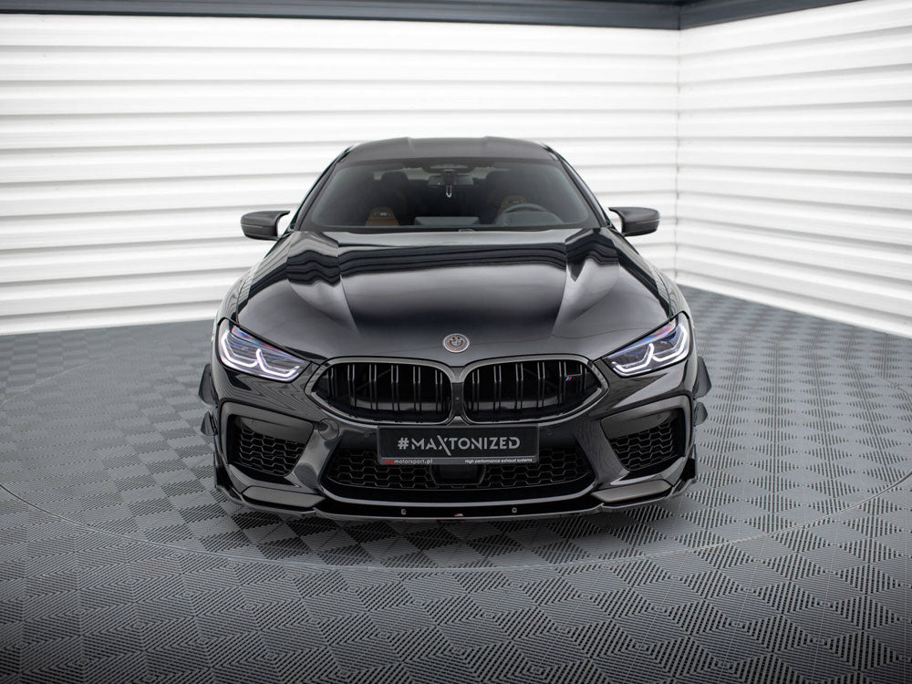 Maxton Design Front Splitter V.1 + Flaps BMW M8 Gran Coupe F93 / Coupe F92 - BM-M8-G16-FD1G+FSF - Image 3