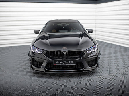 Maxton Design Front Splitter V.1 + Flaps BMW M8 Gran Coupe F93 / Coupe F92 - BM-M8-G16-FD1G+FSF - Image 3