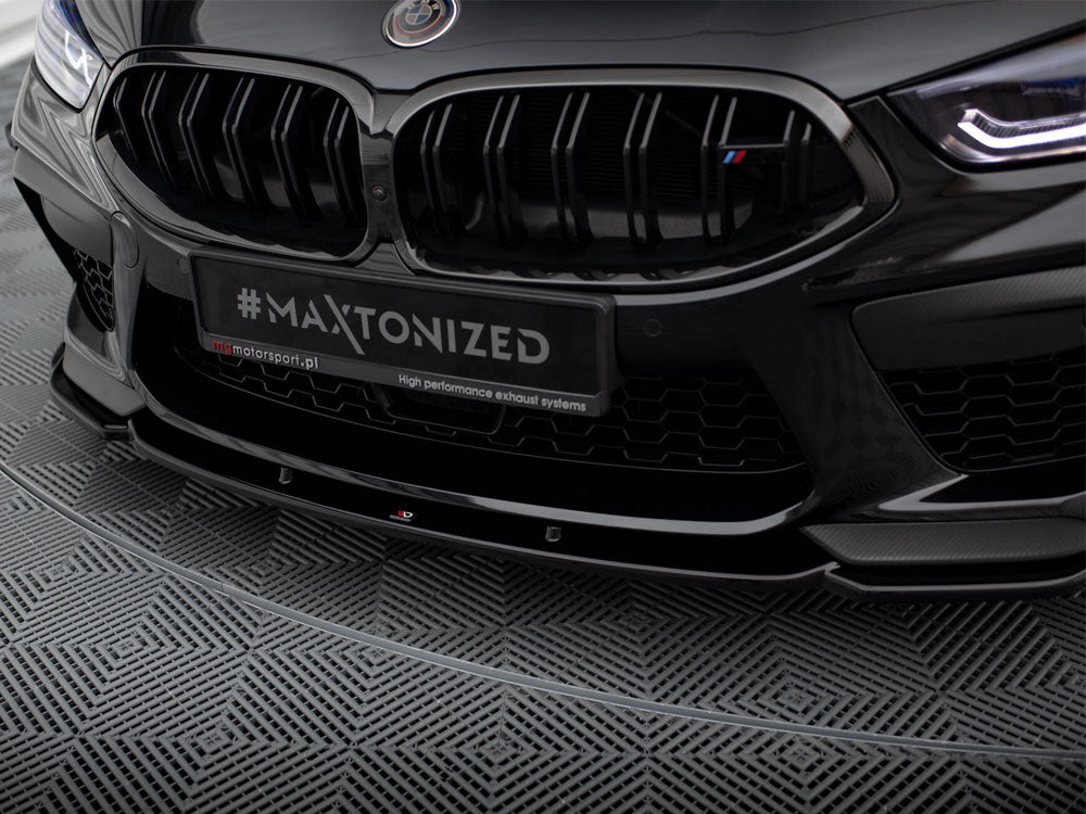 Maxton Design Front Splitter V.1 + Flaps BMW M8 Gran Coupe F93 / Coupe F92 - BM-M8-G16-FD1G+FSF - Image 4