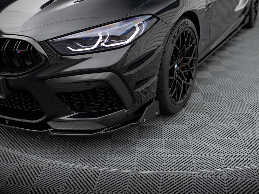 Maxton Design Front Splitter V.1 + Flaps BMW M8 Gran Coupe F93 / Coupe F92 - BM-M8-G16-FD1G+FSF - Image 5