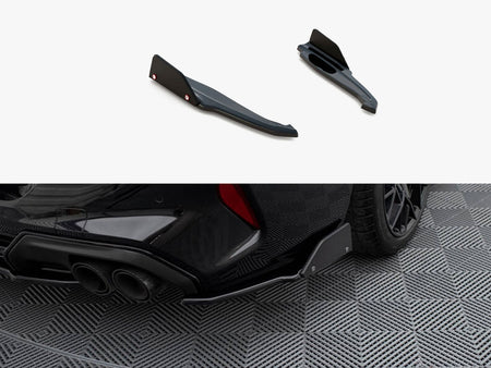 Maxton Design Rear Side Splitters V.1 + Flaps BMW M8 Gran Coupe F93 - BM-M8-G16-GC-RSD1G+RSF - Image 1