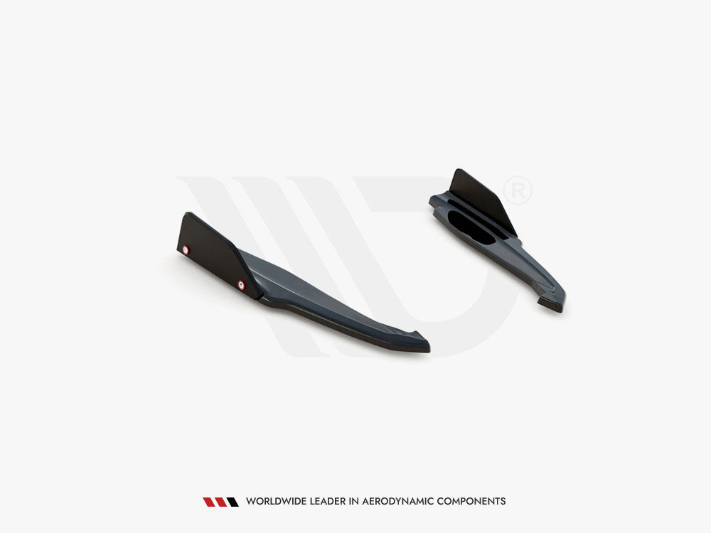 Maxton Design Rear Side Splitters V.1 + Flaps BMW M8 Gran Coupe F93 - BM-M8-G16-GC-RSD1G+RSF - Image 5