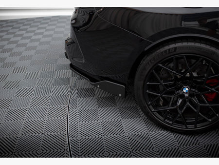 Maxton Design Rear Side Splitters V.1 + Flaps BMW M8 Gran Coupe F93 - BM-M8-G16-GC-RSD1G+RSF - Image 4