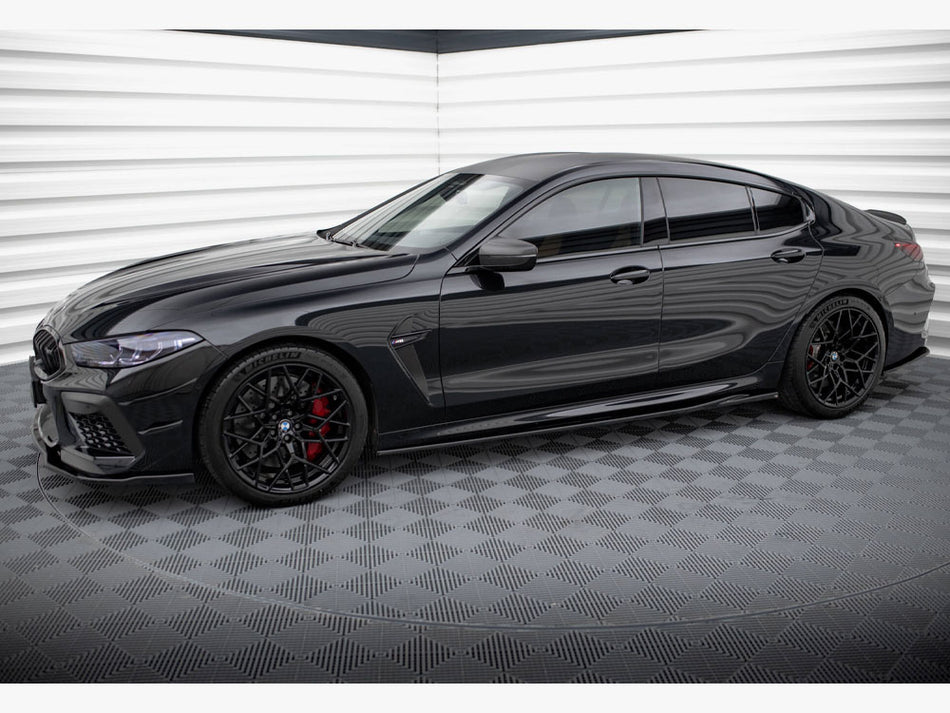 Maxton Design Side Skirts Diffusers V.2 BMW M8 Gran Coupe F93 / 8 Gran Coupe M-Pack G16 - BM-M8-G16-GC-SD2G - Image 2