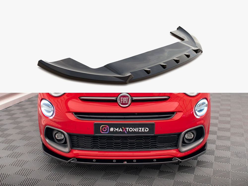 Maxton Design Front Splitter Fiat 500X Sport Mk1 Facelift - FI-500X-1-FD1G - Image 1