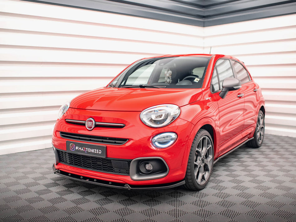 Maxton Design Front Splitter Fiat 500X Sport Mk1 Facelift - FI-500X-1-FD1G - Image 2