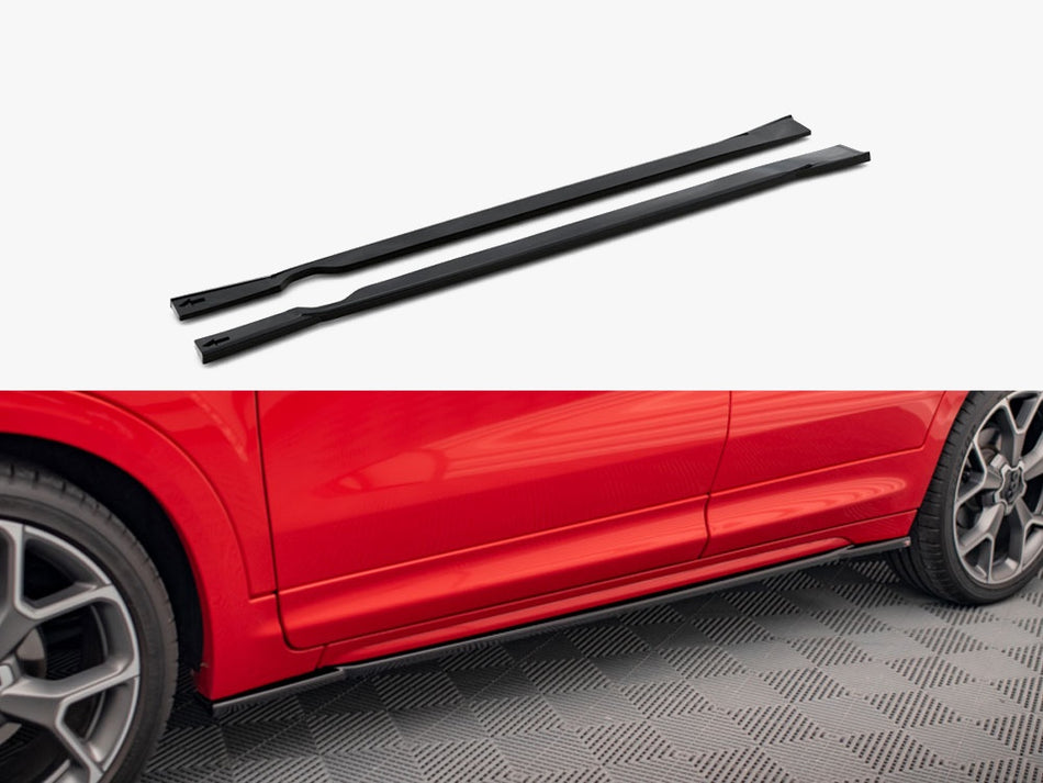 Maxton Design Side Skirts Diffusers Fiat 500X Sport Mk1 Facelift - FI-500X-1-SD1G - Image 1