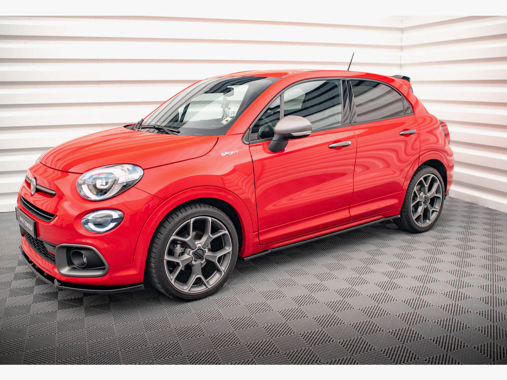 Maxton Design Side Skirts Diffusers Fiat 500X Sport Mk1 Facelift - FI-500X-1-SD1G - Image 2
