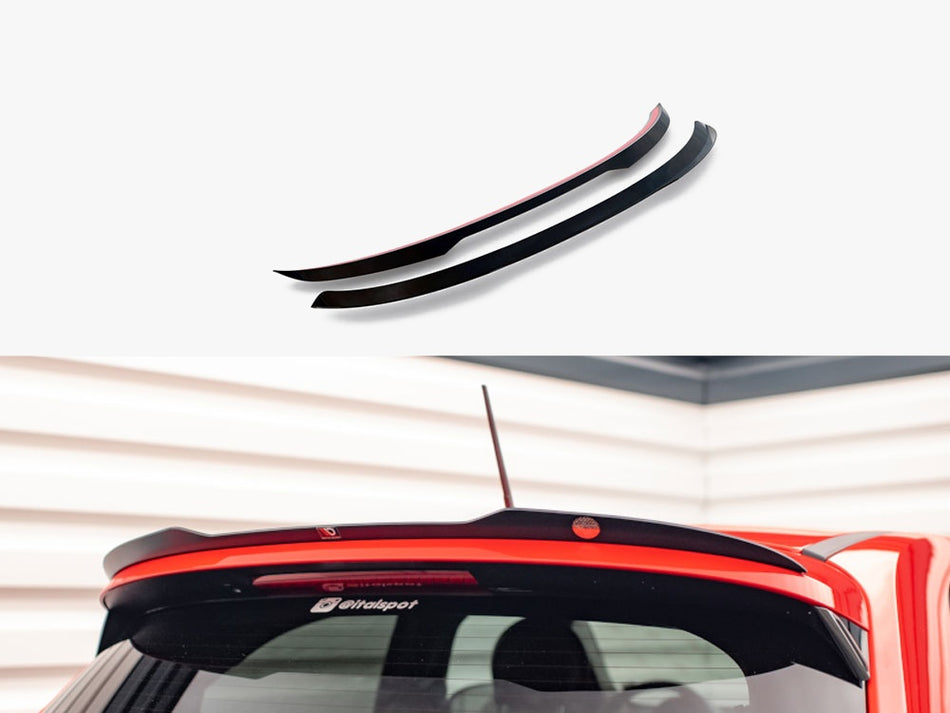 Maxton Design Spoiler CAP Fiat 500X Sport Mk1 Facelift - FI-500X-1-CAP1G - Image 1
