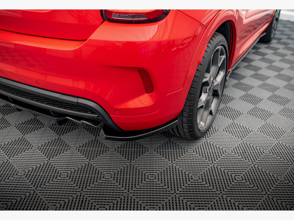 Maxton Design Central Rear Splitter (Vertical Bars) Fiat 500X Sport Mk1 Facelift - FI-500X-1-RSD1G+RD1G - Image 4