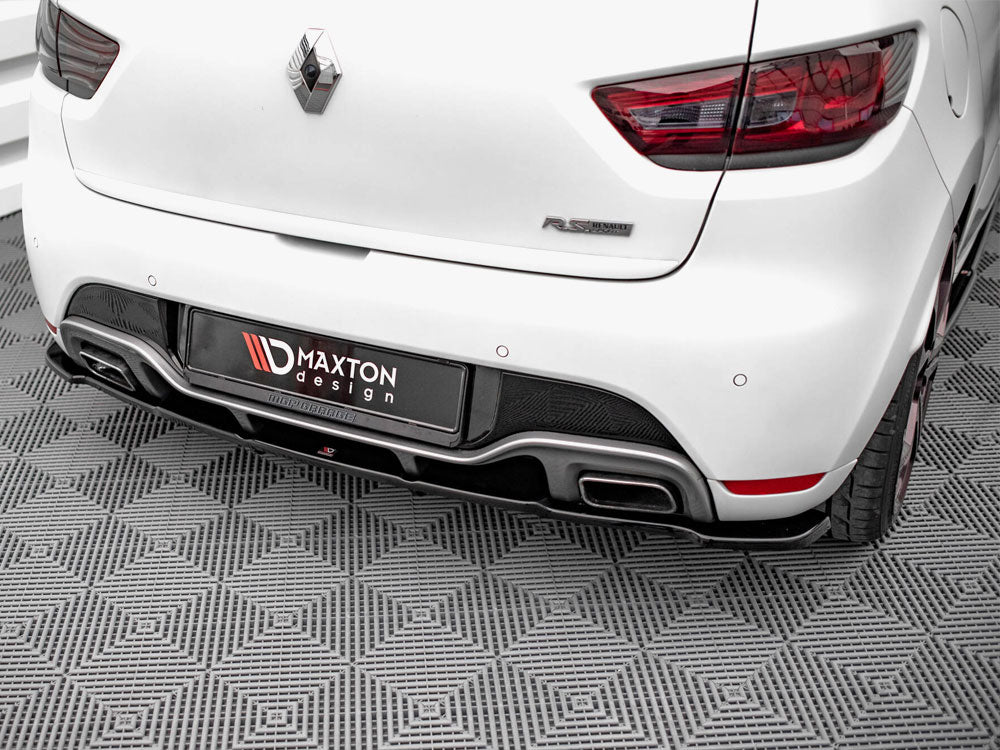 Maxton Design Rear Splitter (Vertical Bars) Renault Clio RS Mk4 - RE-CL-4-RS-RD1G+RD2G - Image 4