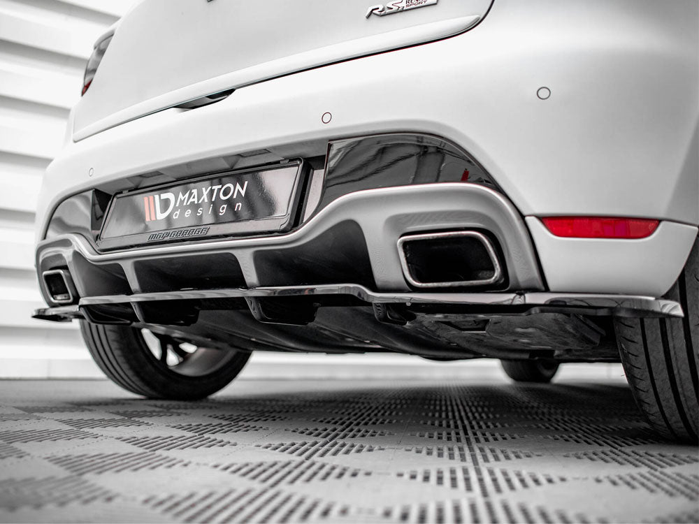 Maxton Design Rear Splitter (Vertical Bars) Renault Clio RS Mk4 - RE-CL-4-RS-RD1G+RD2G - Image 5