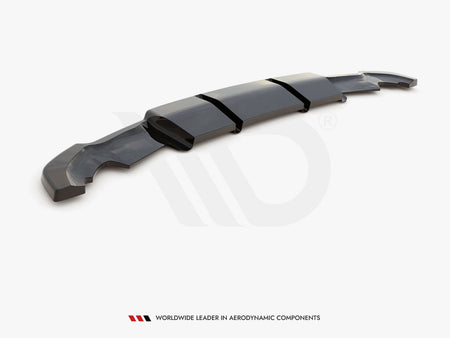 Maxton Design Rear Splitter (Vertical Bars) Renault Clio RS Mk4 - RE-CL-4-RS-RD1G+RD2G - Image 7