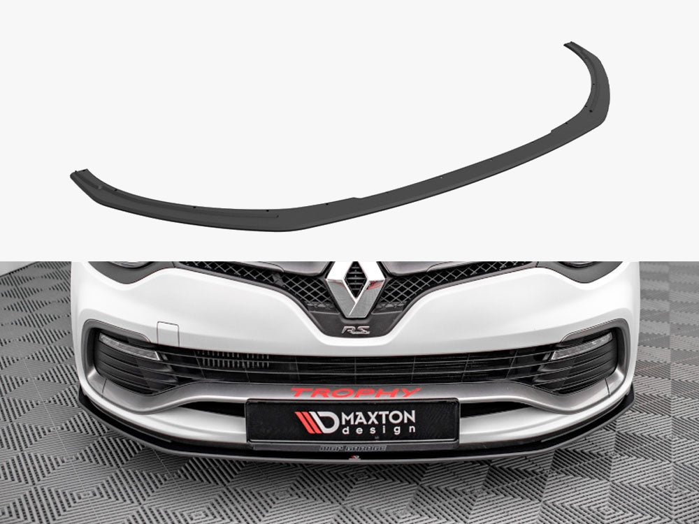 Maxton Design Street PRO Front Splitter Front Splitter Renault Clio RS Mk4 - RECL4RSCNC-FD1B - Image 1