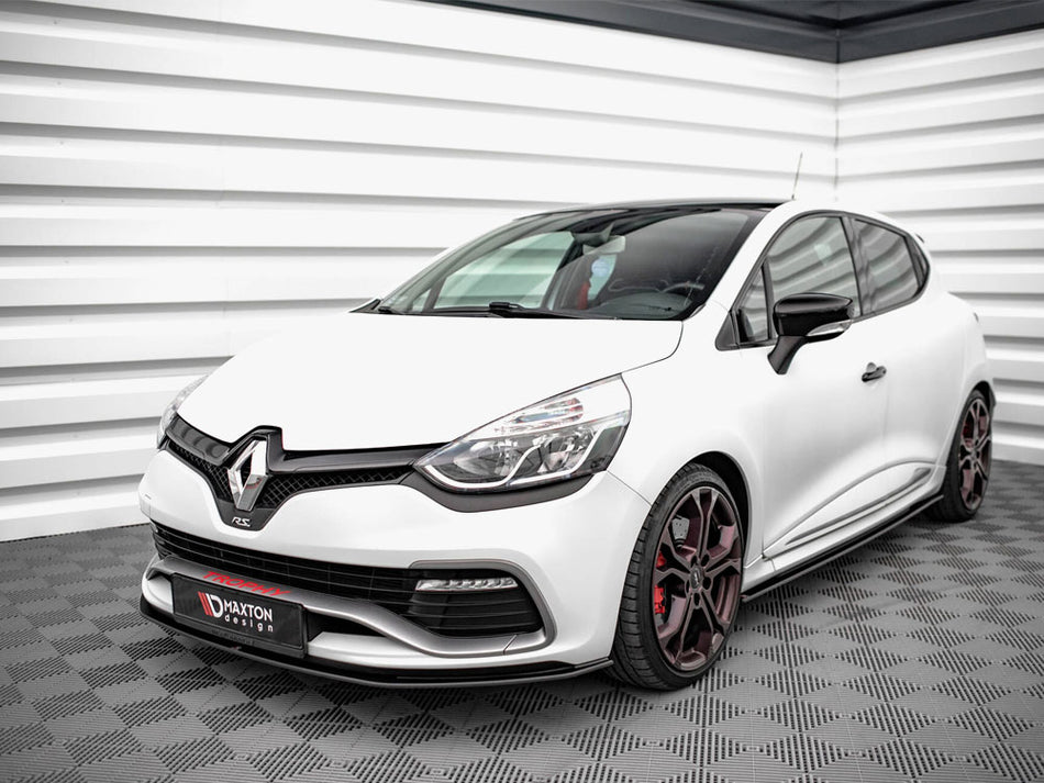 Maxton Design Street PRO Front Splitter Front Splitter Renault Clio RS Mk4 - RECL4RSCNC-FD1B - Image 2