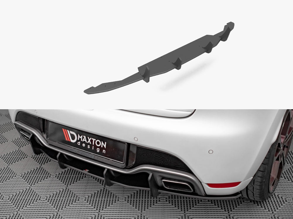 Maxton Design Street PRO Rear Diffuser Renault Clio RS Mk4 - RECL4RSCNC-RS1B - Image 1