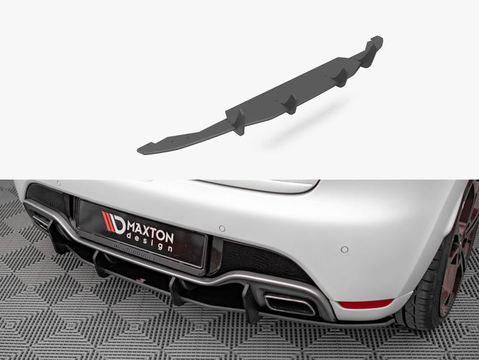 Maxton Design Street PRO Rear Diffuser Renault Clio RS Mk4 - RECL4RSCNC-RS1B - Image 1