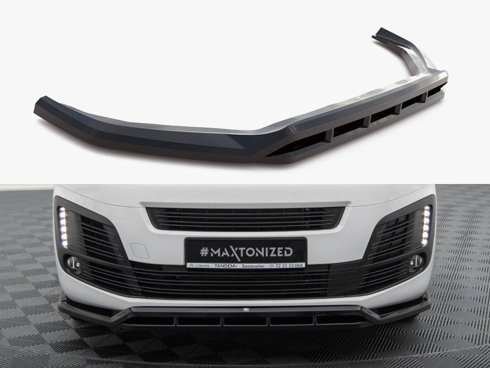 Maxton Design Front Splitter Citroen Jumpy Mk3 - CI-JU-3-FD1G+FD1RG - Image 1