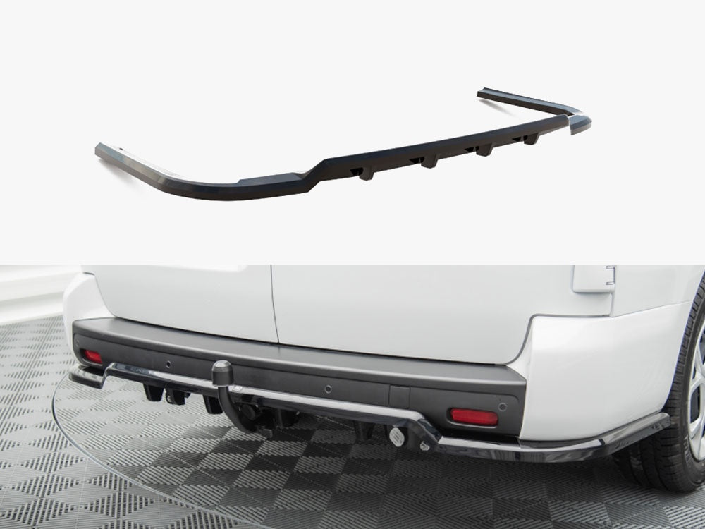 Maxton Design Central Rear Splitter (Vertical Bars) Citroen Jumpy L3 Mk3 - CI-JU-3-RD1G+RD2G - Image 1