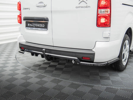 Maxton Design Central Rear Splitter (Vertical Bars) Citroen Jumpy L3 Mk3 - CI-JU-3-RD1G+RD2G - Image 3