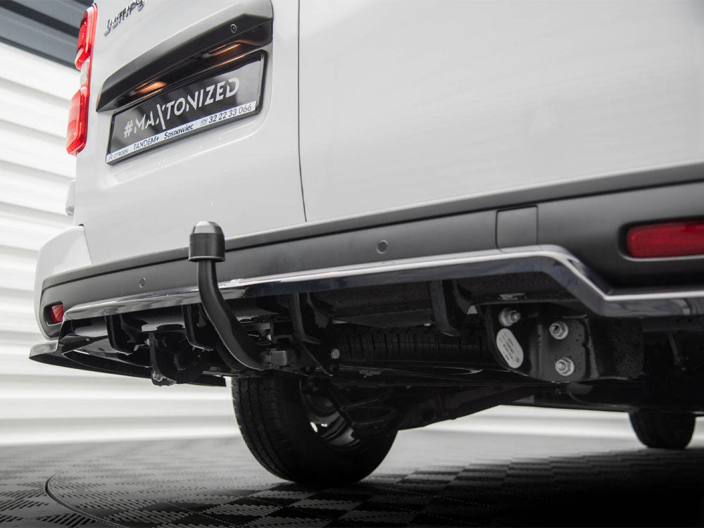 Maxton Design Central Rear Splitter (Vertical Bars) Citroen Jumpy L3 Mk3 - CI-JU-3-RD1G+RD2G - Image 4